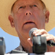 Rancher Cliven Bundy speaks during a news conference near his ranch April 24, 2014, in Bunkerville, Nev. The Bureau of Land Management and Bundy have been locked in a dispute for a couple of decades over grazing rights on public lands.
David Becker/Getty Images